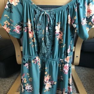 Rue 21 S floral romper
